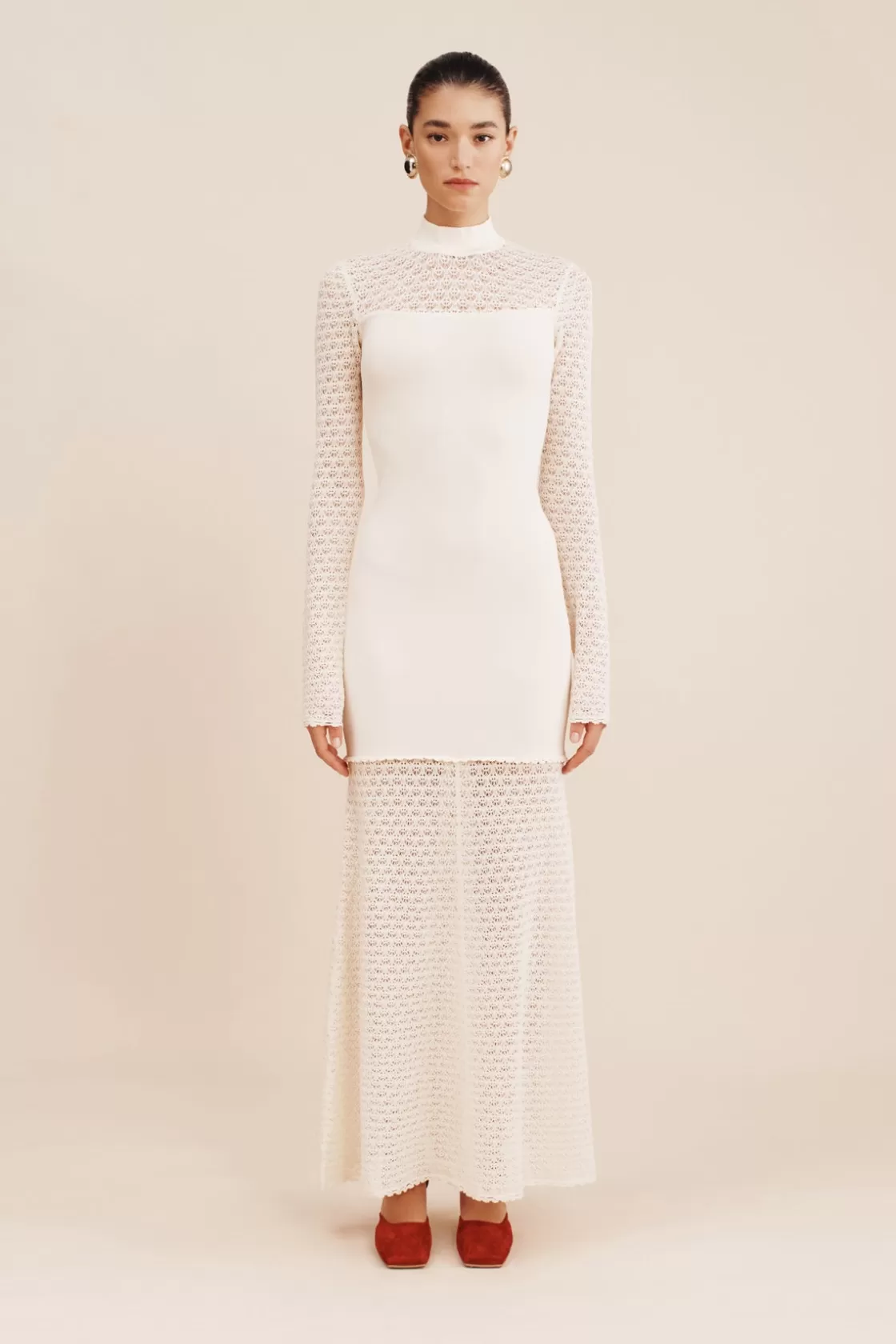 POSSE ROMY HIGH NECK DRESS -